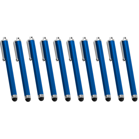 10 Pack Soft Touch Bright Stylus