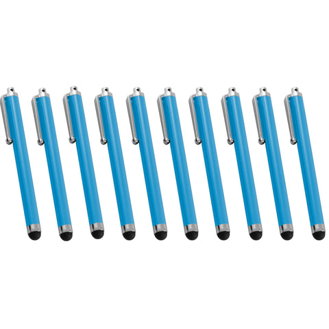 10 Pack Soft Touch Bright Stylus