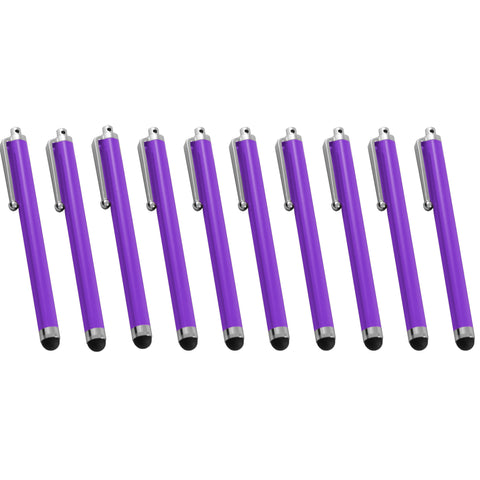 10 Pack Soft Touch Bright Stylus