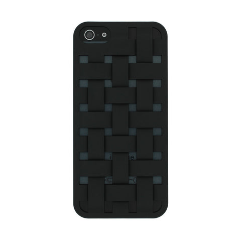 3D Basket Weave Interlink Silicone Case For iPhone 4 4S