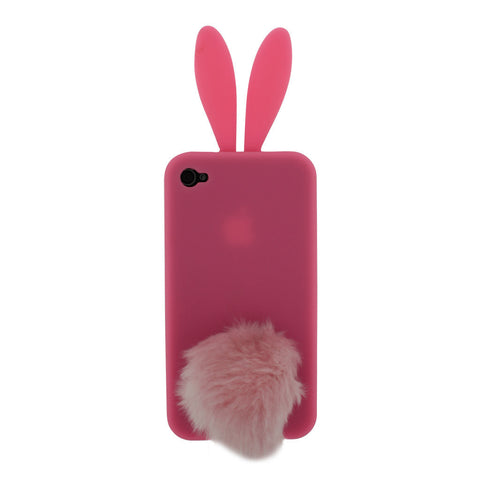 3X Rabbit Ears Case Bundle For Apple iPhone 4 4S