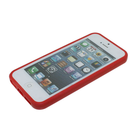 Silicone TPU Bumper for iPhone 5 5S