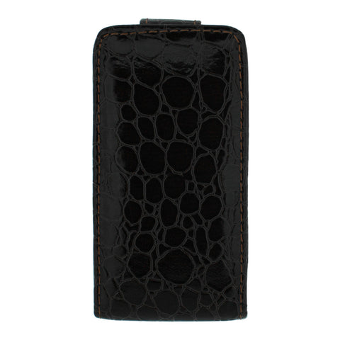 Crocodile Leather Flip Case for Iphone 4 4S