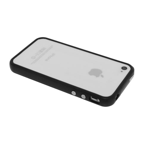 Slim Hard Matte Silicone TPU Bumper for iPhone 4 4S