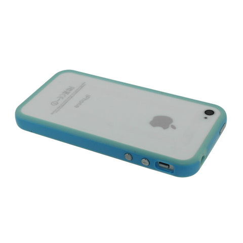 Slim Hard Matte Silicone TPU Bumper for iPhone 4 4S