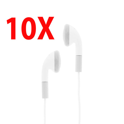 10 PACK Universal 3.5mm Headphones