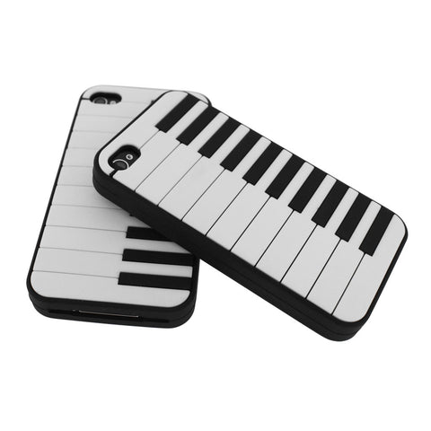 Cute Piano Keyboard Case for iPhone 4 4S