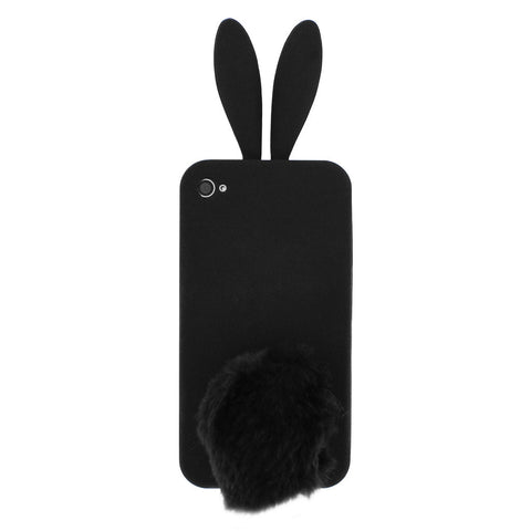 Rabbit Ears Cover Case For Apple iPhone 4 4S