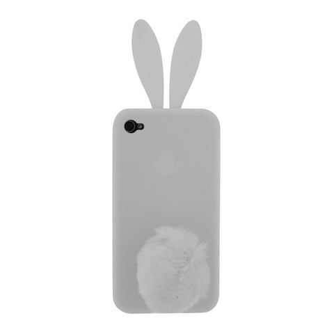 Rabbit Ears Cover Case For Apple iPhone 4 4S