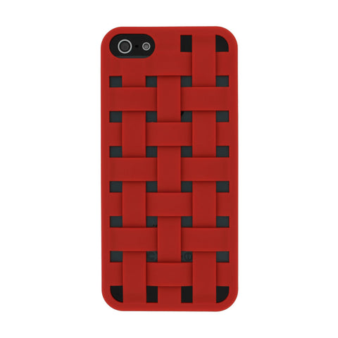 3D Basket Weave Case For iPhone 5 5S