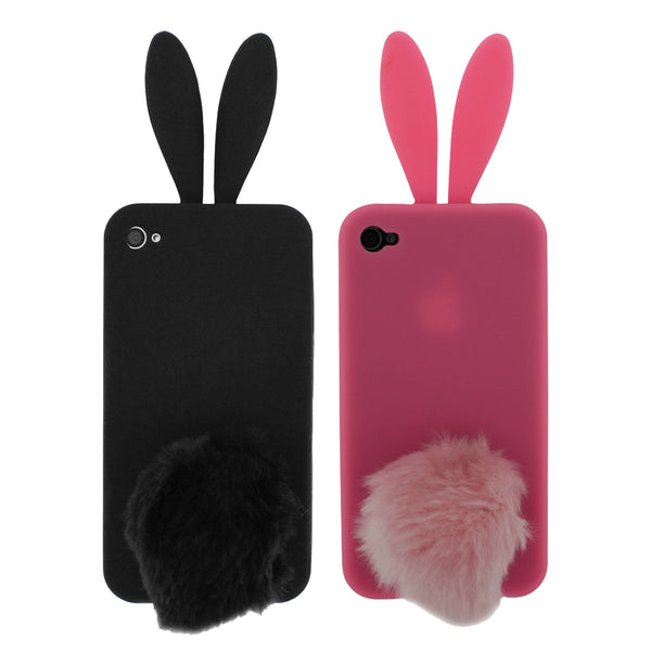 2X Rabbit Ears Bundle Cases For Apple iPhone 5 5S