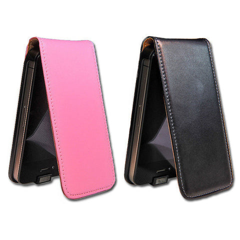 Modern Leather Flip Case for iPhone 4 4S