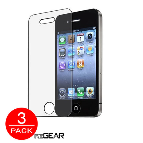 Anti Glare Screen Protector for iPhone 4/4S - 3 Pack