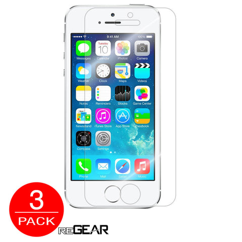 Anti Glare Screen Protector for iPhone 5/5S - 3 Pack