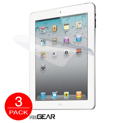 Anti Glare Screen Protector for iPad 2/3/4 - 3 Pack