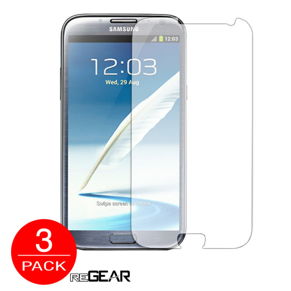 Anti Glare Screen Protector for Samsung Galaxy Note 2 - 3 Pack