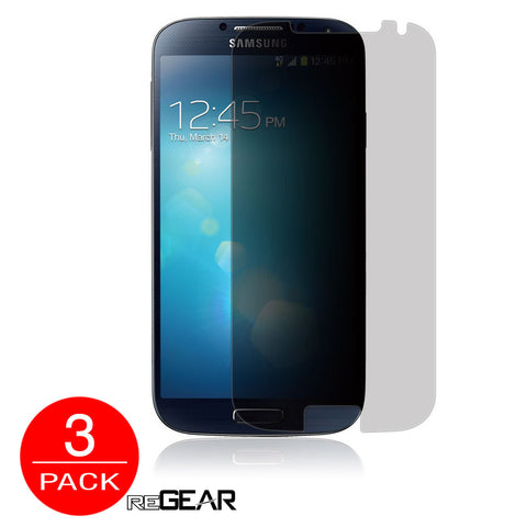 Anti Glare Screen Protector for Samsung Galaxy S 4 - 3 Pack