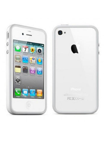 Slim Hard Matte Silicone TPU Bumper for iPhone 4 4S