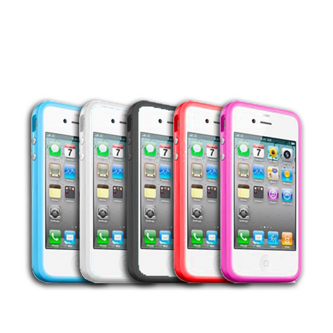 5PC Bumper Frames for iPhone 4 4S